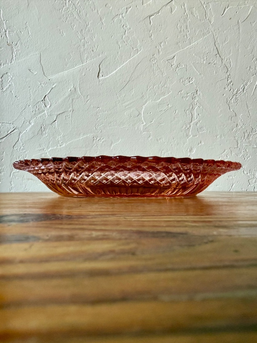 Anchor Hocking Miss America Pink Divided Relish Tray 8.75" - Picture 9 of 9